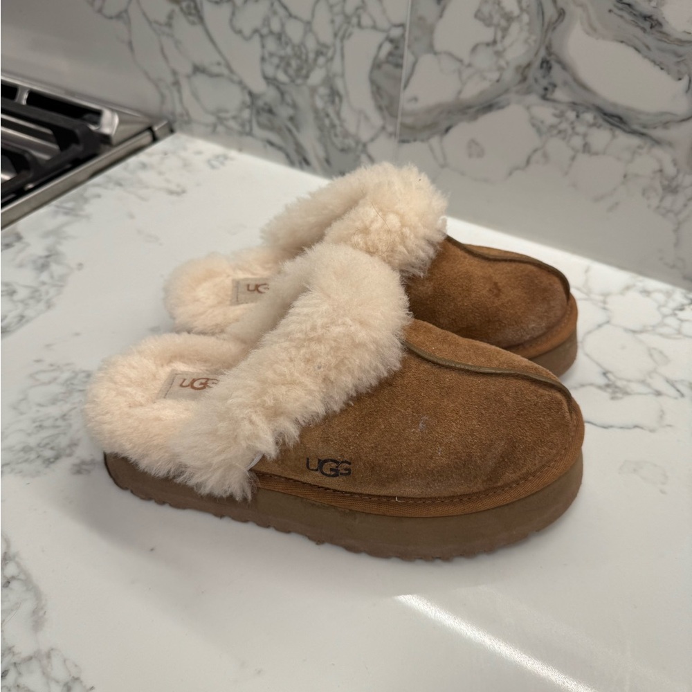 Ugg platform slippers 7
